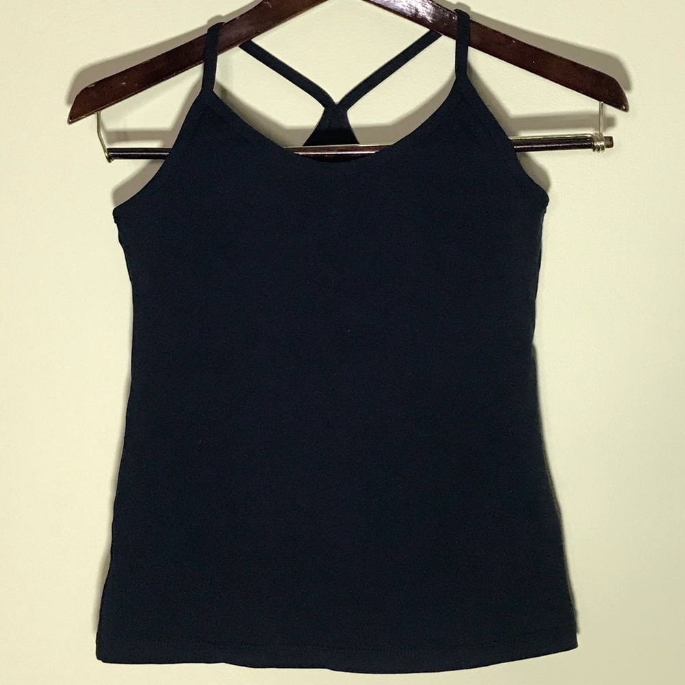 Amma Black Workout Tank